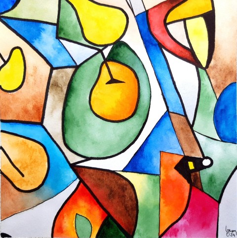 Naturaleza muerta cubista